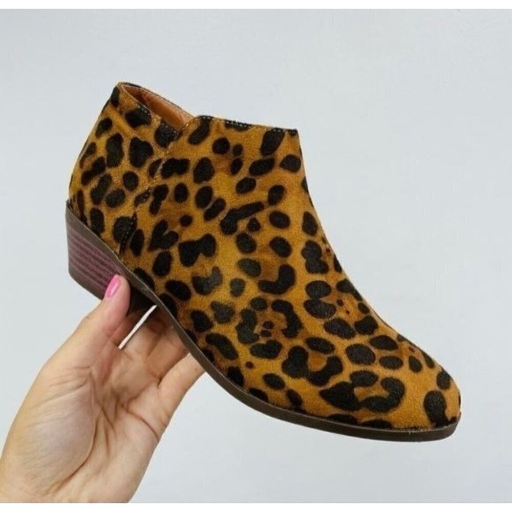 Bella Marie leopard Bootie